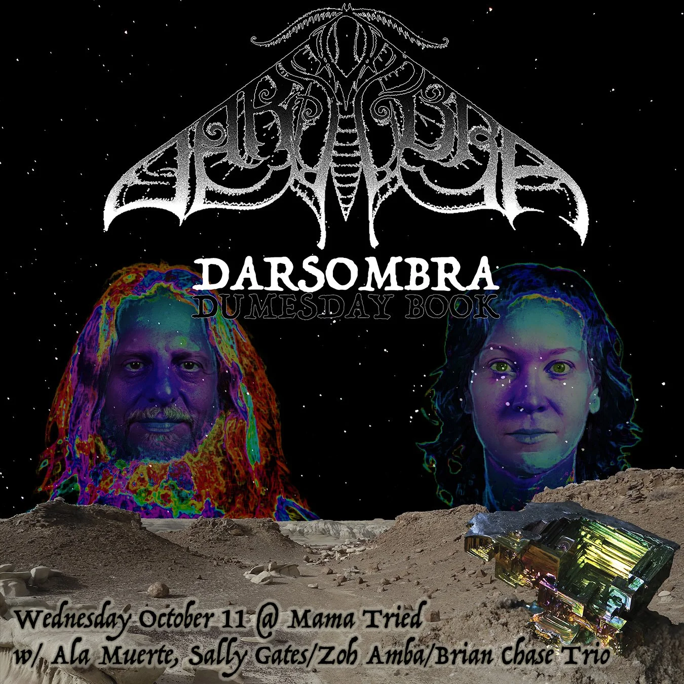 Darsombra, Sally Gates/Zoh Amba/Brian Chase trio & Ala Muerte